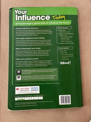 YOUR INFLUENCE TODAY A2 Student's book