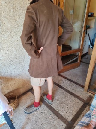 Chaquetón marrón