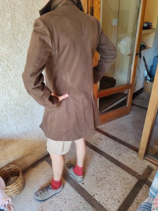 Chaquetón marrón