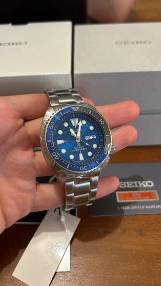 Seiko Prospex Save The Ocean Azul
