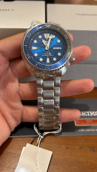 Seiko Prospex Save The Ocean Azul