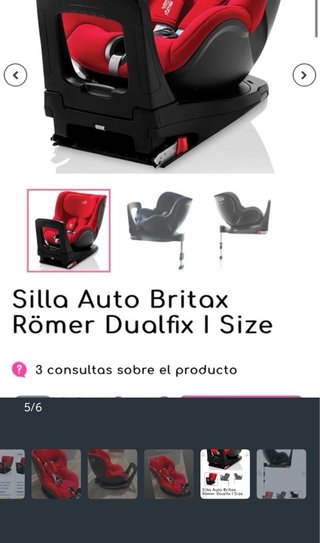 Silla coche Britax Römer buen estado. Gemelos