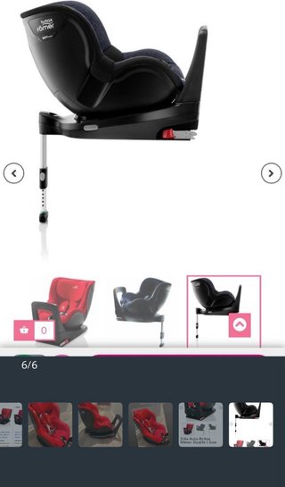 Silla coche Britax Römer buen estado. Gemelos