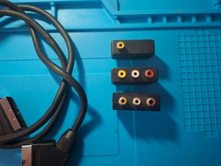 Lote de cables de audio y vídeo