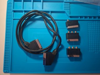 Lote de cables de audio y vídeo