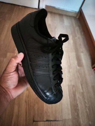 Adidas Superstar Talla 40 Negras Originales