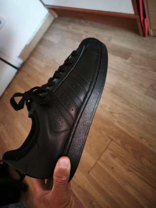 Adidas Superstar Talla 40 Negras Originales