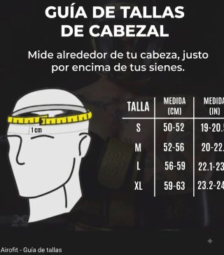 Casco de Boxeo Round One Negro