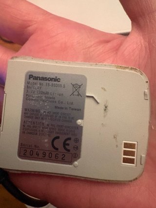 Teléfono Vintage Panasonic EB-GD55 Mini.
