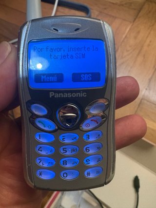 Teléfono Vintage Panasonic EB-GD55 Mini.