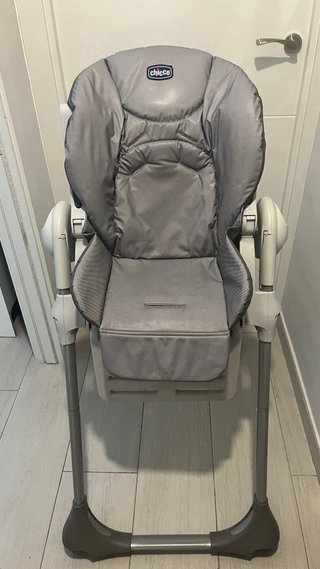 Trona Chicco plegable gris