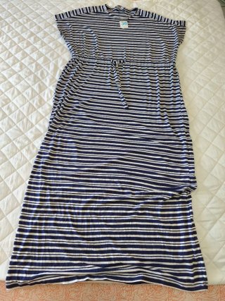 Vestido largo rayas Primark Talla M