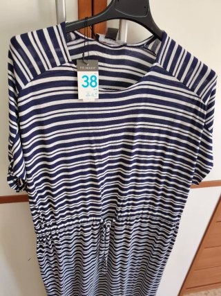Vestido largo rayas Primark Talla M
