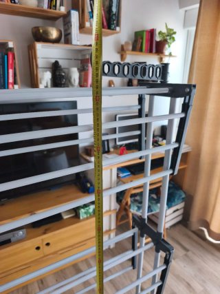 Tendedero vertical plegable