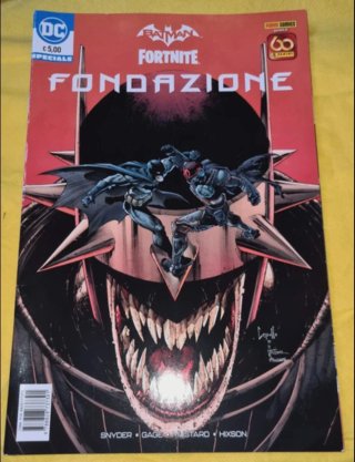 Fumetto Batman x Fortnite: Fondazione