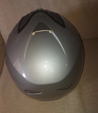 Casco Moto Modular NZI Gris Metalizado Talla L