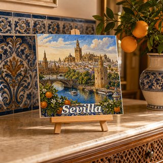 Pack 8 Azulejos Capitales Andalucía