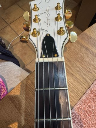 Guitarra Sire Larry Carlton H7 Blanca