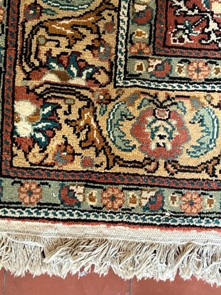 Tappeto Nain 192x122 cm iraniano certificato