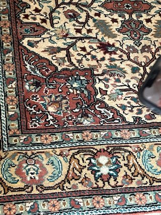 Tappeto Nain 192x122 cm iraniano certificato