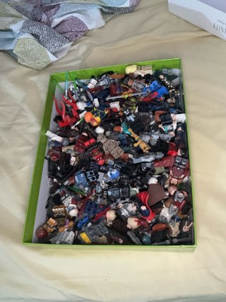 Conjunto di figure LEGO di Star Wars e Marvel
