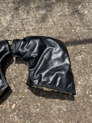Manoplas antiguas de moto