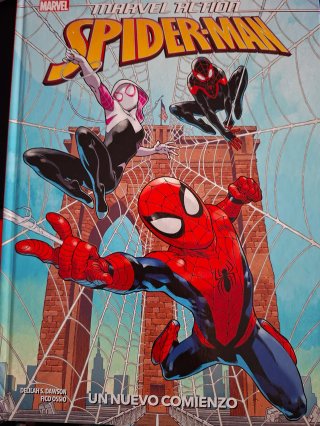 Cómics Marvel Spidergedón, guerreros araña