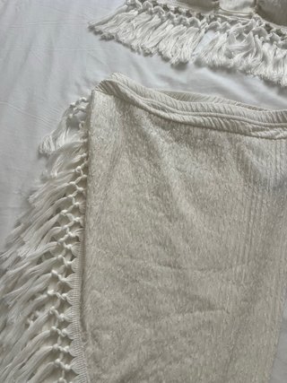 Conjunto Pareo y Top Playa Blanco