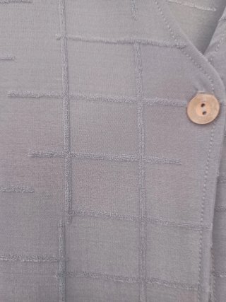 Sobrecamisa azul con textura
