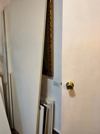 Cama y cabecero IKEA ODDA blanco