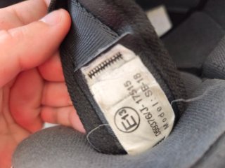 Casco Moto JEB'S Negro con Visera