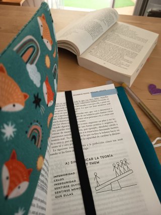 Funda para libro con solapas