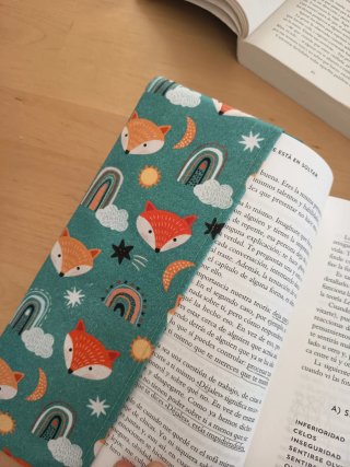 Funda para libro con solapas