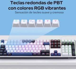 Teclado Mecánico Gaming USB-C RGB