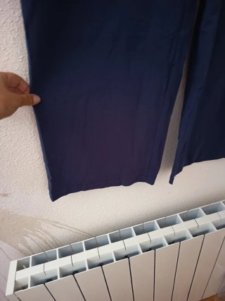 Pantalón ancho azul marino