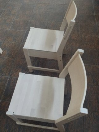 Mesa cocina con 2 sillas y banco