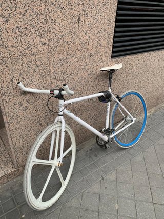 Bicicleta Fixie Custom Rueda 5 palos