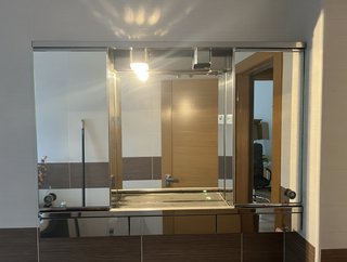 Espejo MIALDO Baño con Luz, Armarios y Cajones