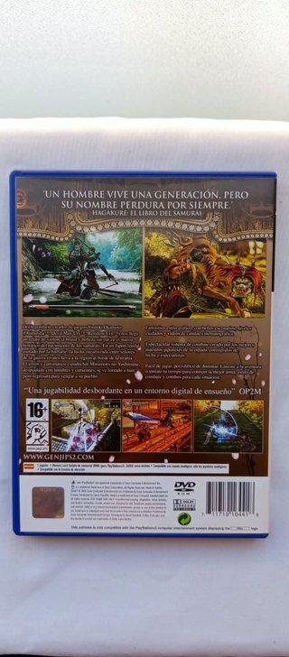 Genji – Dawn of the Samurai PS2 PAL España – TOP
