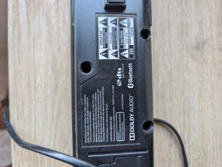 Barra de Sonido LG Negra