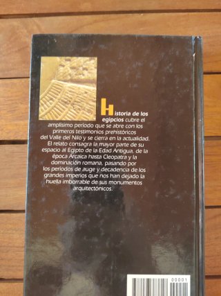 Libro Historia de los Egipcios.