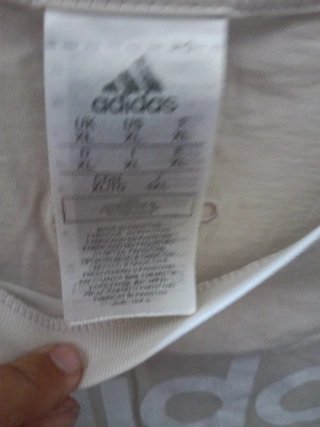Camiseta Adidas Deportiva Blanca