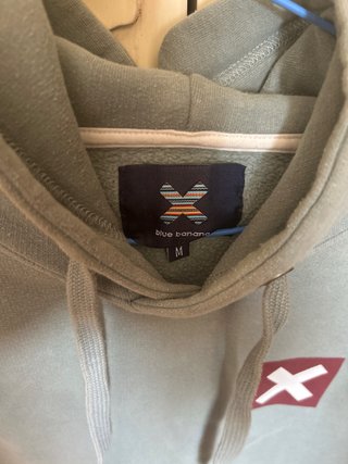 Sudadera Blue Banana con logo