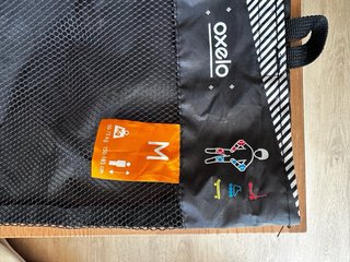 Set Protecciones Oxelo FIT500 Negro Talla M