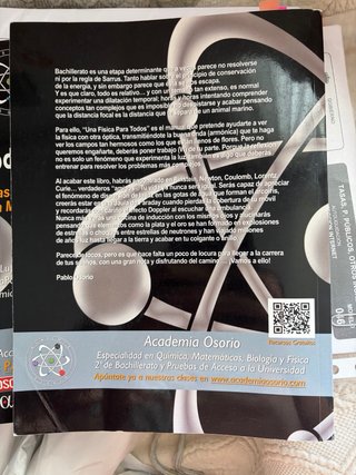 Libros de física bachillerato para selectividad
