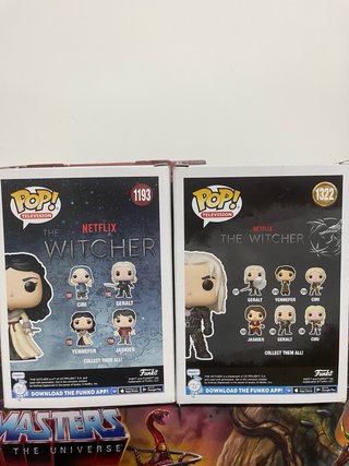Funko Pop The Witcher Geralt y Yennefer 1322 y 119