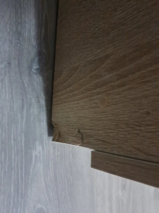 Zapatero de madera con baldas