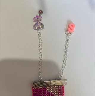Pulsera Miyuki Artesanal Rosa y Morada