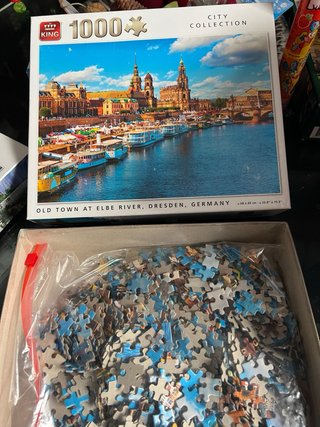 Puzzle 1000 Piezas Faro y Cabaña