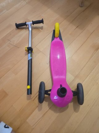 Patinete infantil 3 ruedas rosa